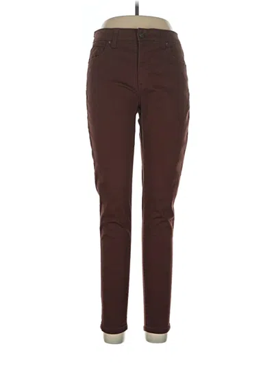 Pre-owned Lularoe Jeggings In Brown