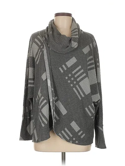 Pre-owned Lularoe Kimono In Black