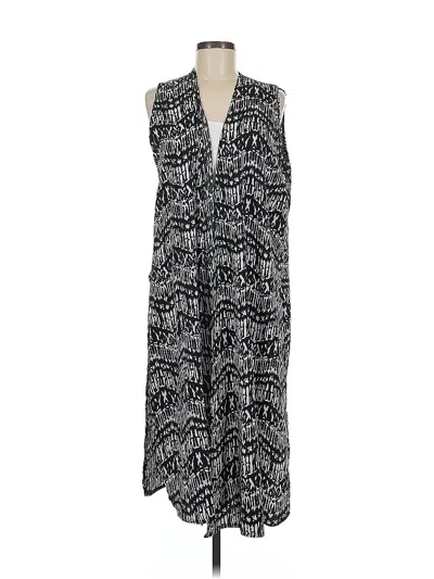 Pre-owned Lularoe Kimono In Black