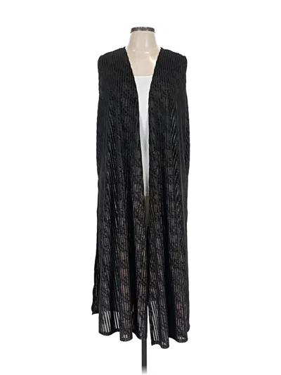 Pre-owned Lularoe Kimono In Black