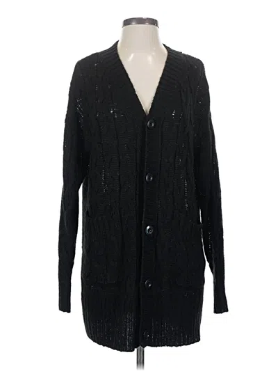 Pre-owned Lularoe Kimono In Black