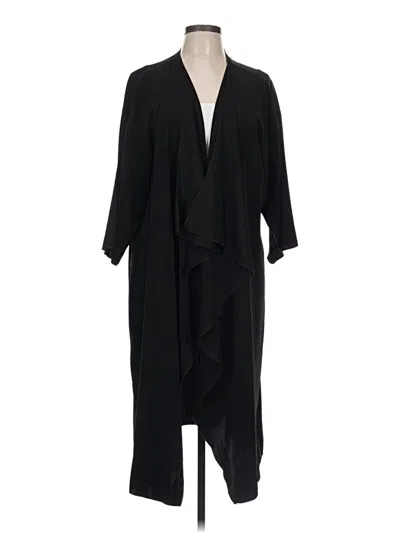 Pre-owned Lularoe Kimono In Black