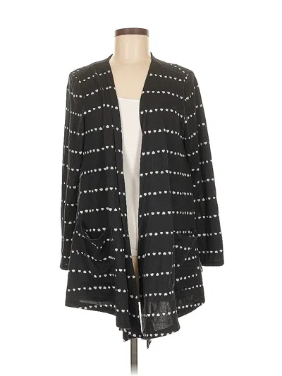 Pre-owned Lularoe Kimono In Black