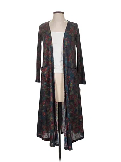 Pre-owned Lularoe Kimono In Black