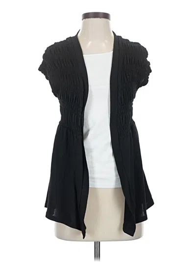 Pre-owned Lularoe Kimono In Black