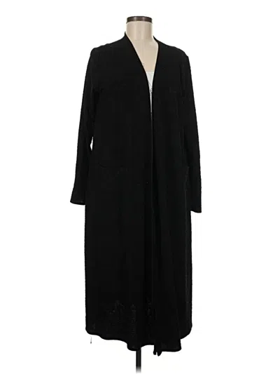 Pre-owned Lularoe Kimono In Black