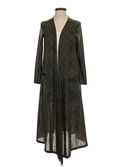 Pre-owned Lularoe Kimono In Black