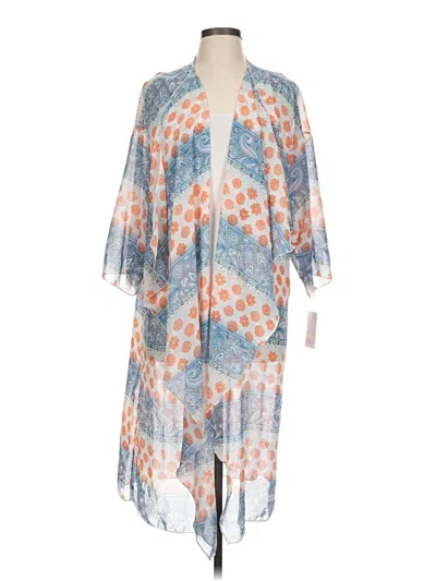 Lularoe Kimono In Blue