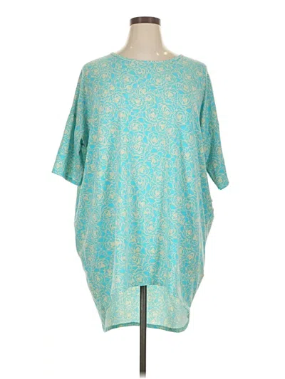 Pre-owned Lularoe Kimono In Blue
