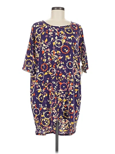 Pre-owned Lularoe Kimono In Blue