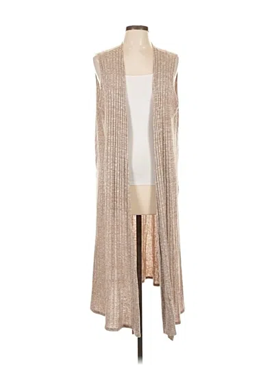 Pre-owned Lularoe Kimono In Brown