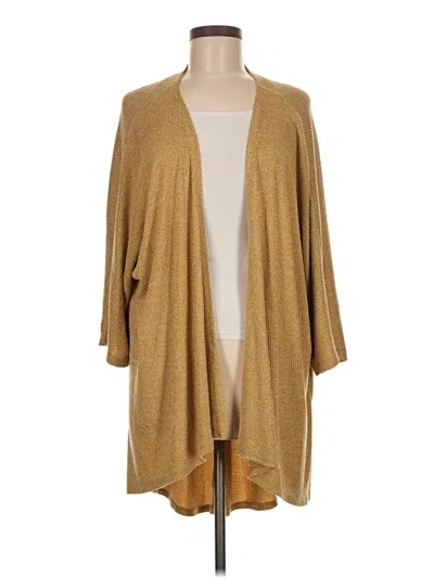 Pre-owned Lularoe Kimono In Gold