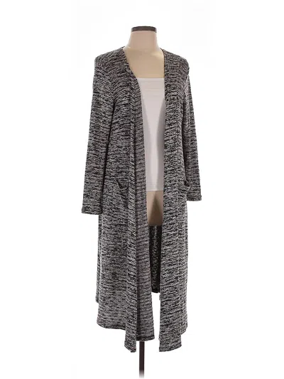 Pre-owned Lularoe Kimono In Gray