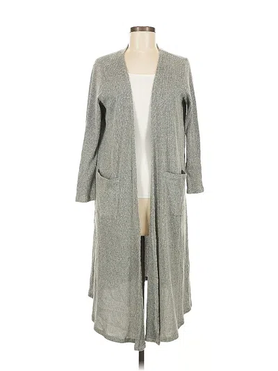 Pre-owned Lularoe Kimono In Gray