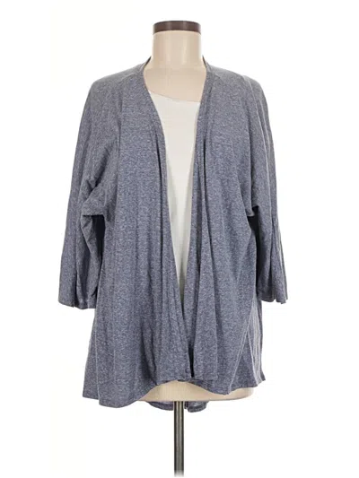 Pre-owned Lularoe Kimono In Gray