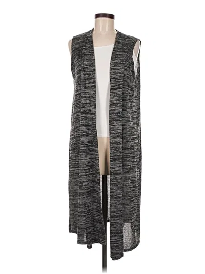 Pre-owned Lularoe Kimono In Gray