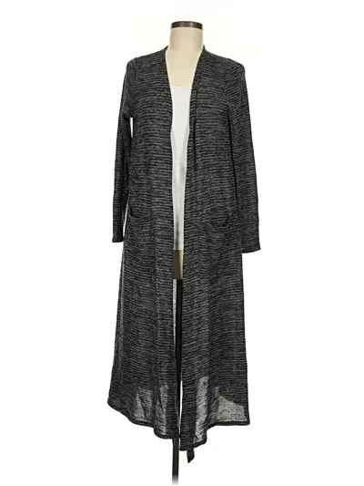 Pre-owned Lularoe Kimono In Gray