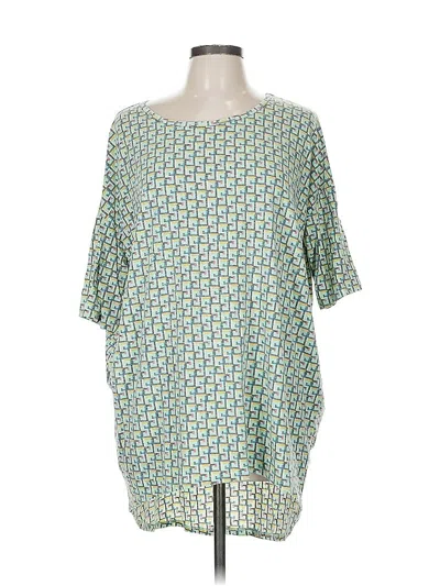 Pre-owned Lularoe Kimono In Green