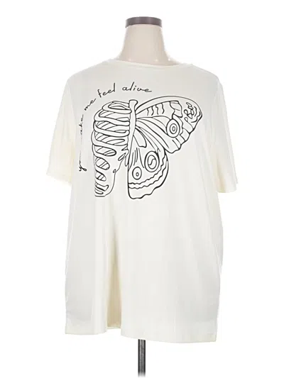 Pre-owned Lularoe Kimono In Ivory