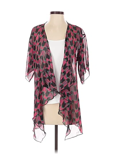 Pre-owned Lularoe Kimono In Pink