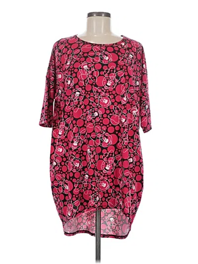 Pre-owned Lularoe Kimono In Pink
