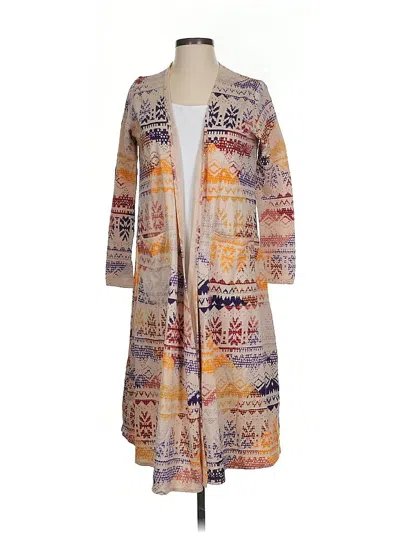 Pre-owned Lularoe Kimono In Purple