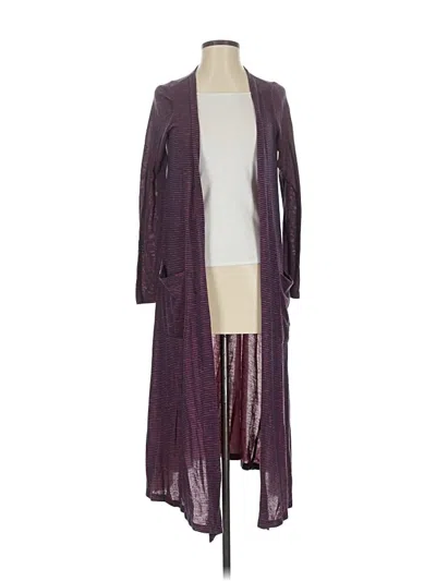Pre-owned Lularoe Kimono In Purple