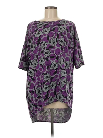 Pre-owned Lularoe Kimono In Purple