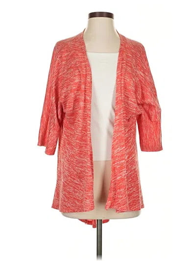 Pre-owned Lularoe Kimono In Red