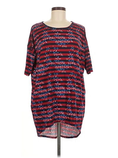 Pre-owned Lularoe Kimono In Red