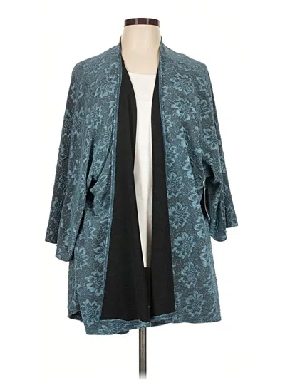 Lularoe Kimono In Teal