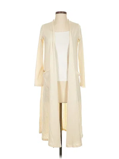 Pre-owned Lularoe Kimono In White