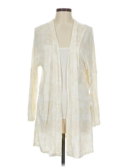 Pre-owned Lularoe Kimono In White