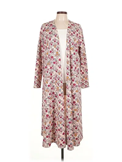 Pre-owned Lularoe Kimono In White