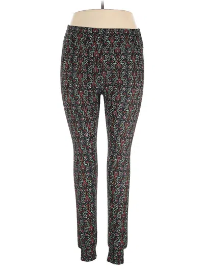Pre-owned Lularoe Leggings In Black