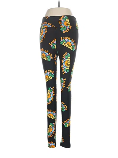 Pre-owned Lularoe Leggings In Black