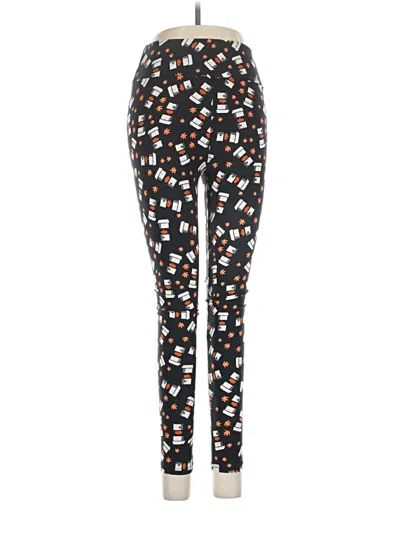 Pre-owned Lularoe Leggings In Black