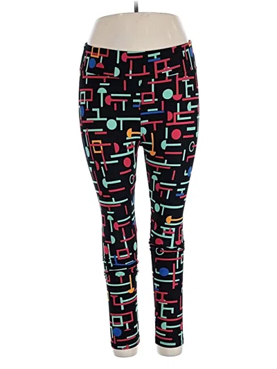 Pre-owned Lularoe Leggings In Black