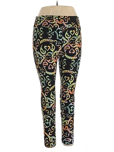Pre-owned Lularoe Leggings In Black
