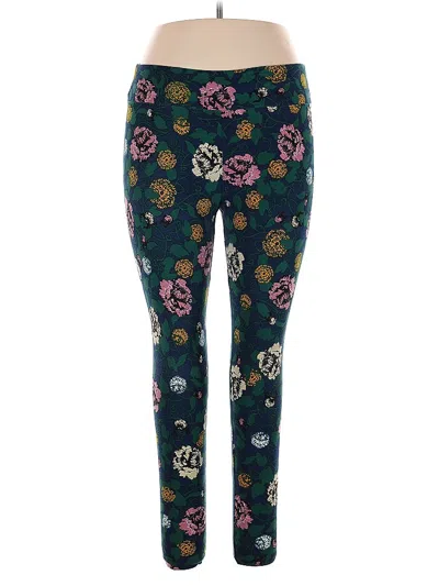 Pre-owned Lularoe Leggings In Blue