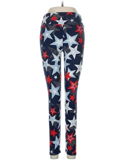 Pre-owned Lularoe Leggings In Blue