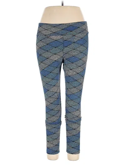 Pre-owned Lularoe Leggings In Blue