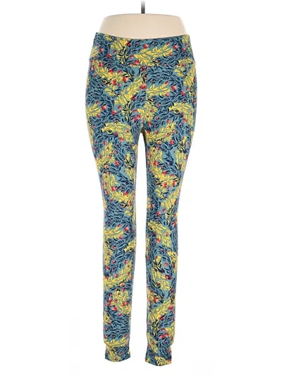 Pre-owned Lularoe Leggings In Blue