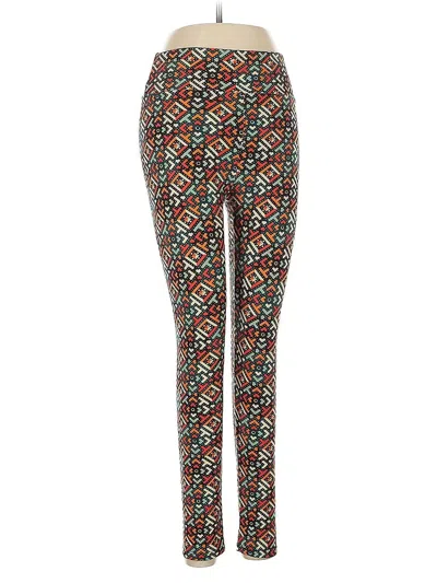 Pre-owned Lularoe Leggings In Blue