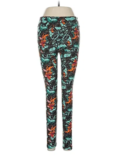 Pre-owned Lularoe Leggings In Blue