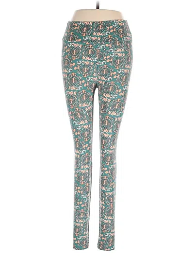 Pre-owned Lularoe Leggings In Blue