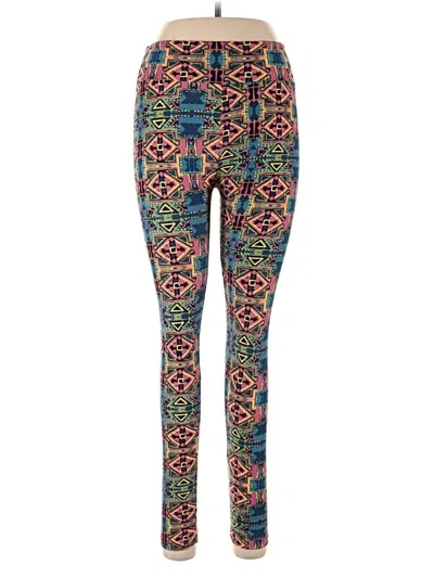 Pre-owned Lularoe Leggings In Blue