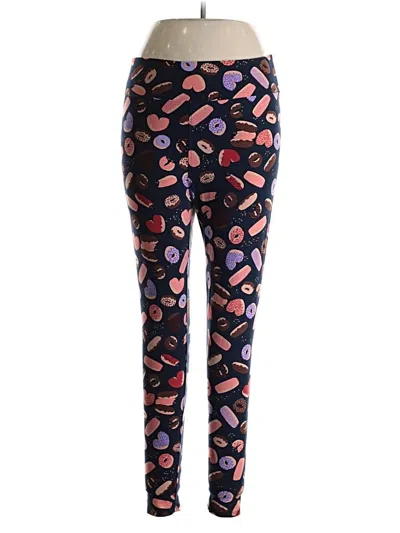 Pre-owned Lularoe Leggings In Blue