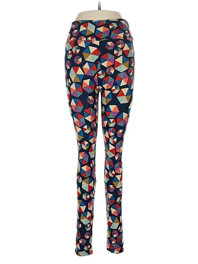 Pre-owned Lularoe Leggings In Blue