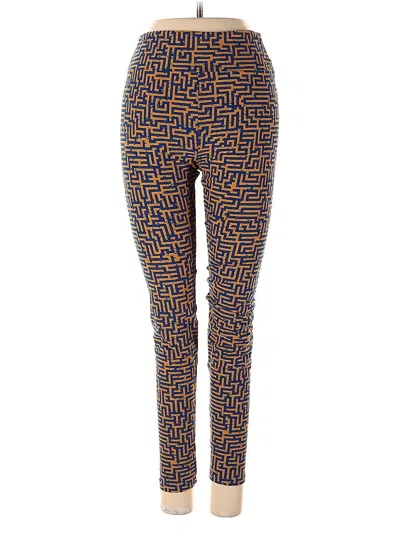 Pre-owned Lularoe Leggings In Blue
